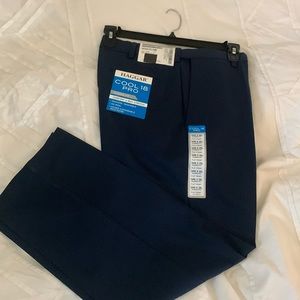 Men’s Haggar Cool 18 Pro dress pants.